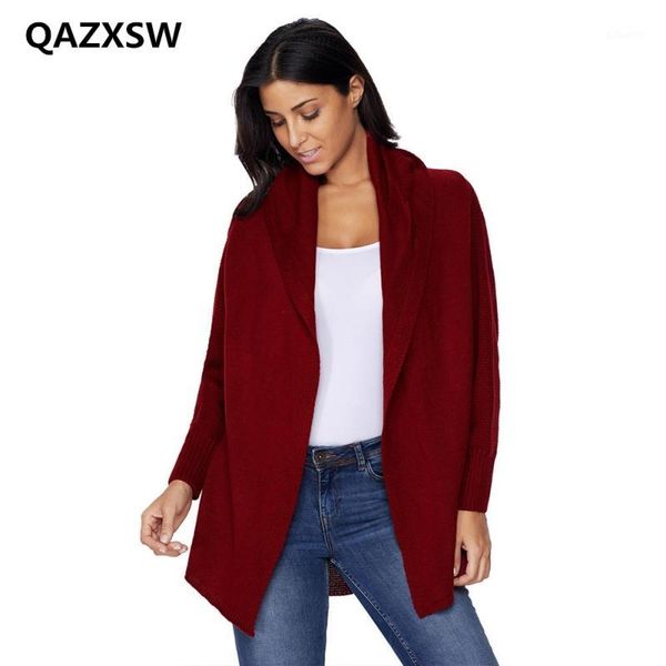 

2018 new autumn winter long sleeve women knitwear warmth large size loose knit sweaters cardigan sweater women sweater cz2391, White;black