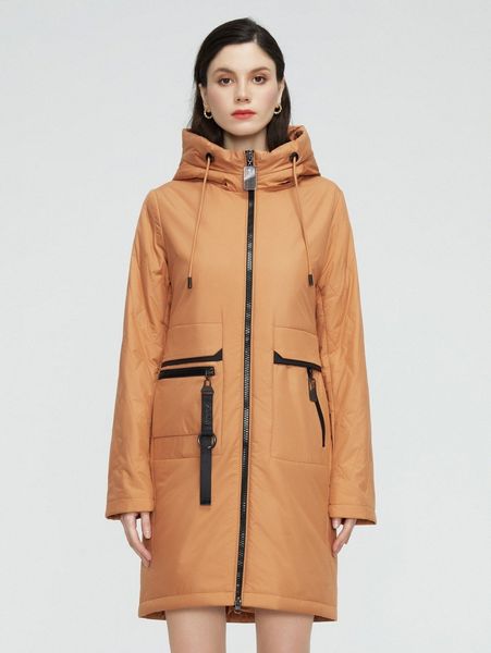 

gasman zip pocket drawstring hooded longline puffer coat w5ra#, Black