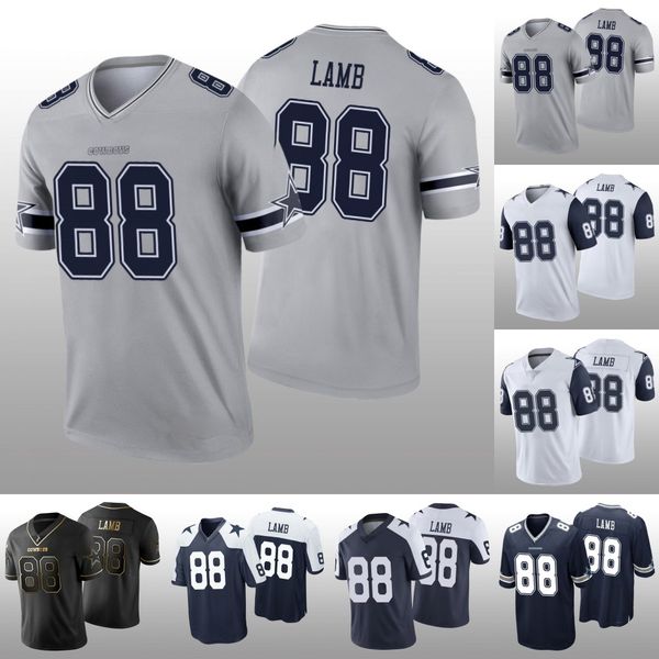 

dallas cowboys men ceedee lamb golden edition men women youth jerseys, Black;red