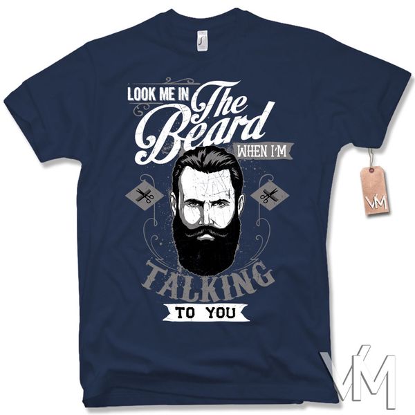 

fashion look me in the beard t-shirt - retro vintage moustache fun size s m l xl xxl tee shirt sport hooded sweatshirt hoodie