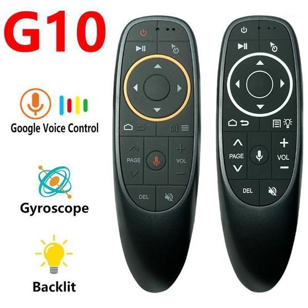 

remote controlers g10 g10s g10spro voice air mouse support googel search and assistant android tv box1