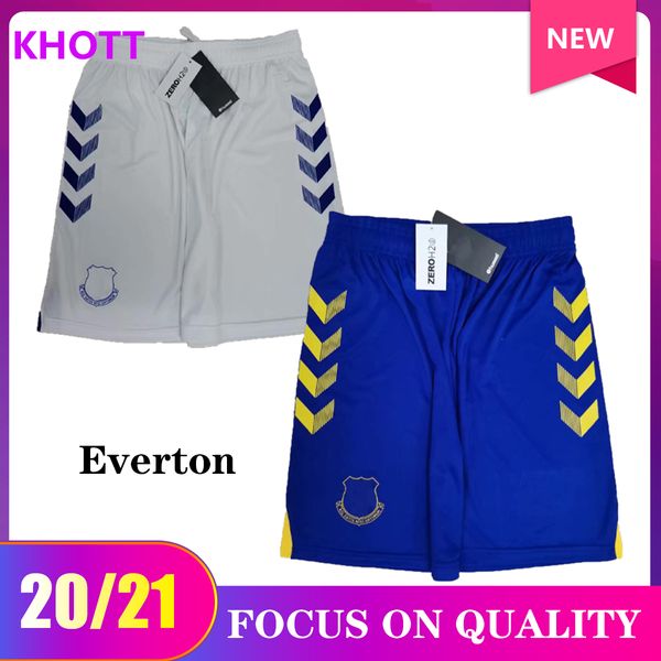 

everton soccer shorts walcott kean allan doucoure digne delph sigurdsson calvert-lewin james bernard 2020 2021 football sports pants s-2xl, Black;red