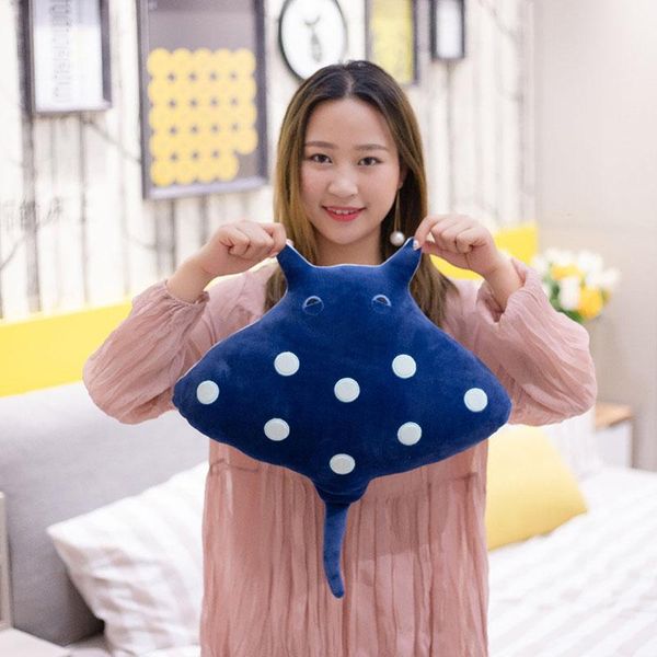 

plush devil fish stuffed marine life fish soft doll lifelike devil fish plush toy kids toy wmtrlo mywjqq