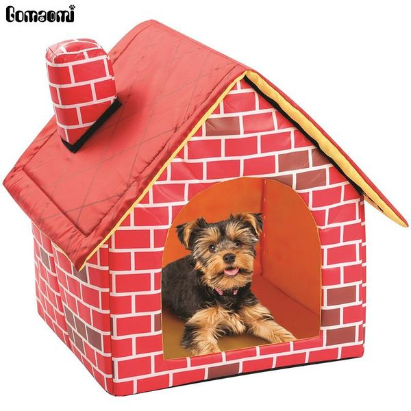 

dog houses & kennels accessories portable brick pet house warm and cozy cat bed