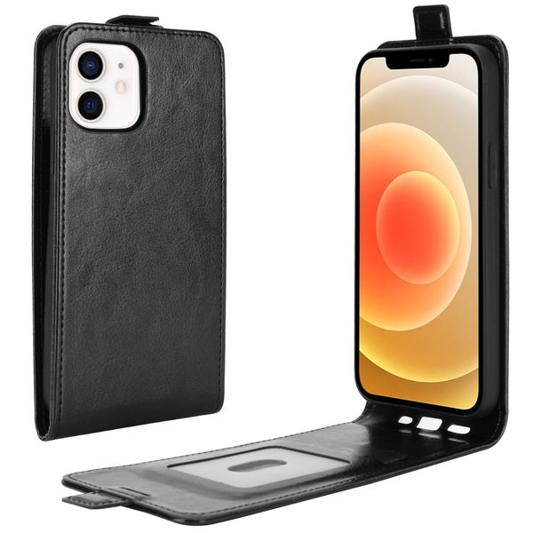 

pu leather vertical card holder pocket phone cases for iphone 11 12 pro max