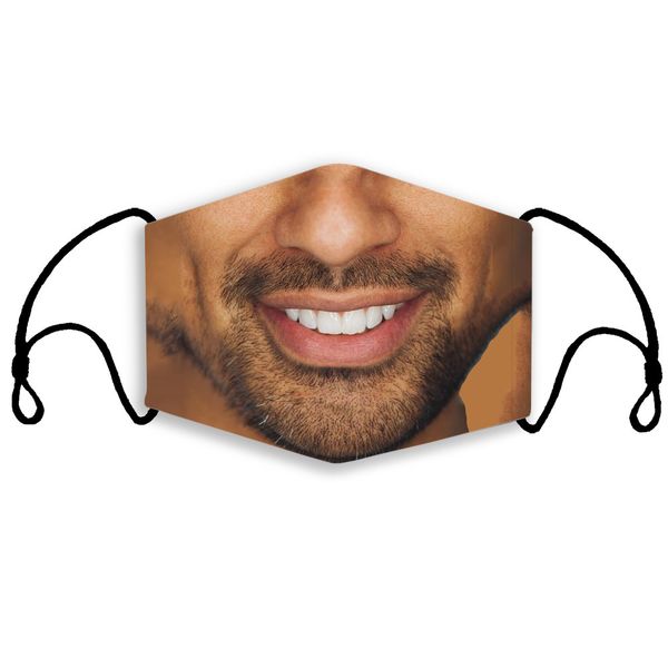 

персонализированный рот 3d печатных дизайнеров маски пыла лицо maskadjustable защитной маска пыли и дымки дышащих маски для лица с фильтром