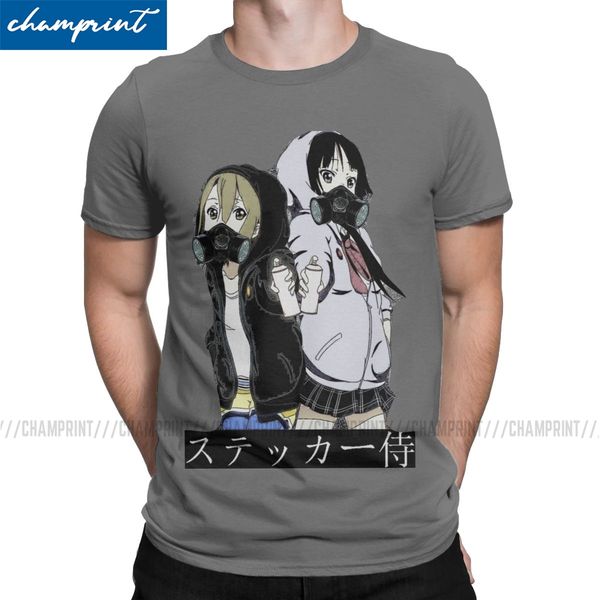 

k on point yui japan music anime unique tees round collar short sleeve big size clothing sport hooded sweatshirt hoodie men t shirt