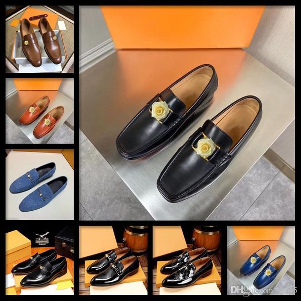 

q5 luxury mens oxford shoes genuine leather suede casual shoe cap toe double buckle monk strap classic dress shoes green brown shoes men 22, Black