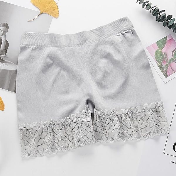 

women safety shorts pants seamless modal nylon lady waist panties seamless anti emptied boyshorts pants girls slimming underwear1, Black;pink