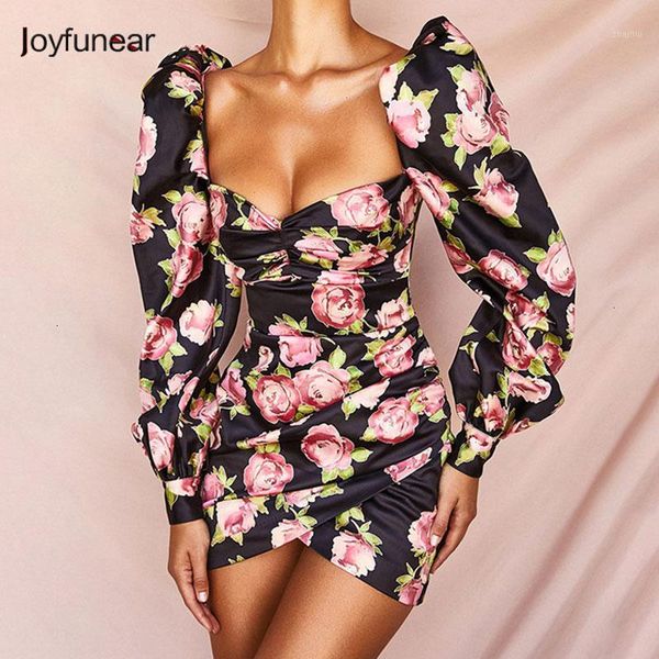 

justchicc off shoulder women dress print lace up ruffle autumn mini dresses holiday beach female party dress vestidos 20191, Black;gray