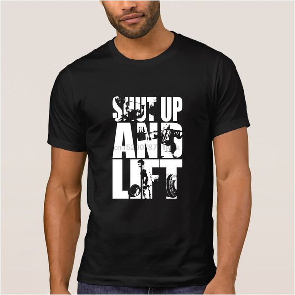 

new style mens shut up and lifts squat bench press deadlift summer unique men streetwear pop tee hoodie designers t shirts sweatshirt