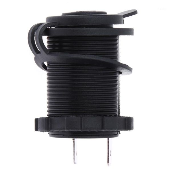 

wholesale- 12v 120w motorcycle car boat tractor accessory waterproof lighter power socket plug outlet1
