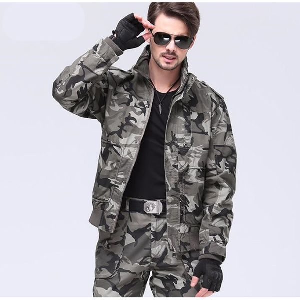 

2021 mode men green clothes outerwear army coats in cotton jackets qne3, Black;brown