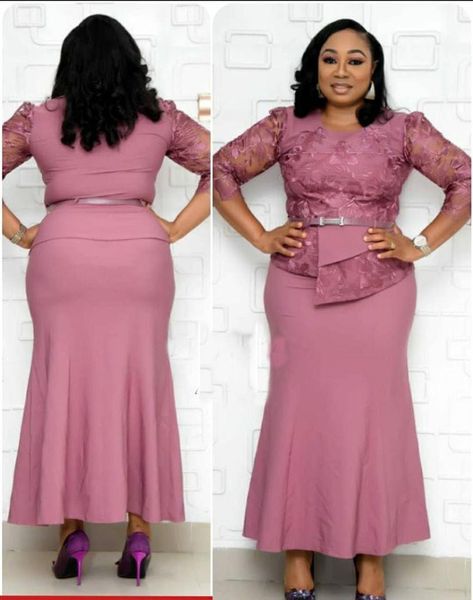 

hgte african women's spring and autumn plus size slim patchwork lace dress elegant dress long african clothing xl-5xl, Black;gray