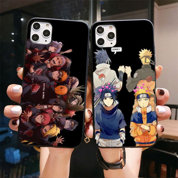 

3naruto kaka, softphone case black tpu matte vip 11 12 mini pro max xs xr 6 7 8pluscf1