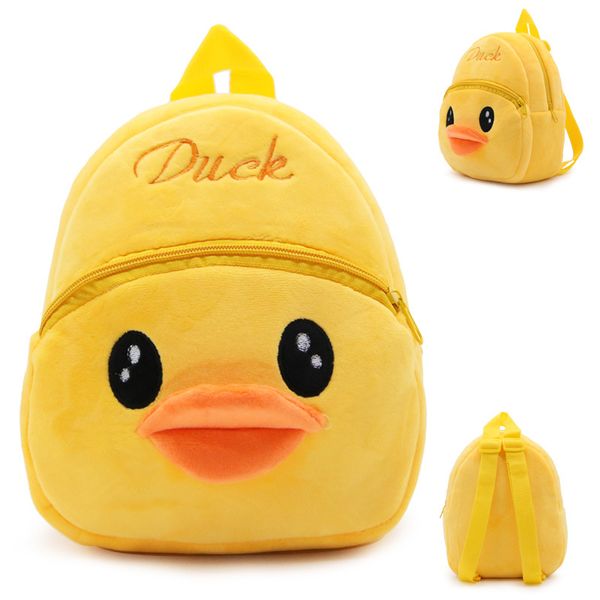 

children's cartoon plush toy schoolbag bag kindergarten kids cute anime backpack