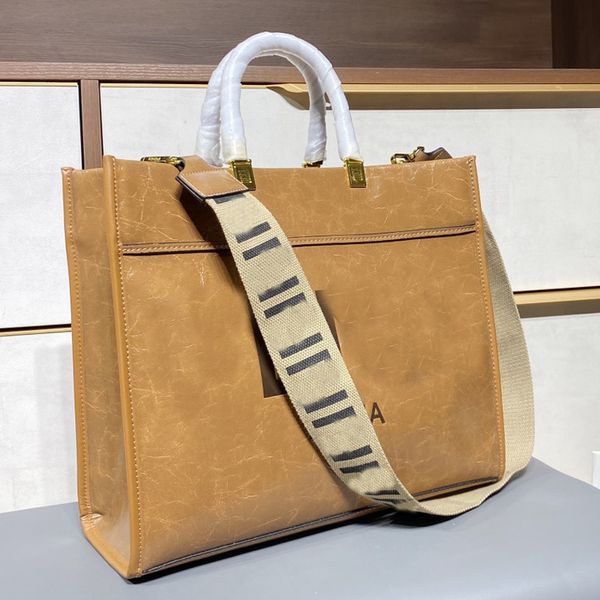 

handbags tote bag fashion letter f shopper bag large capacity package shoulder bag with canvas shoulder strap designers handbags ship