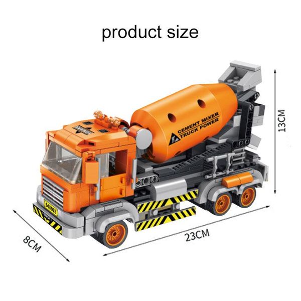 

503pcs инженерная техника строительные блоки technic грузовик деформация bucket дети contruction игрушки обучающие brick для ребенка jllgff