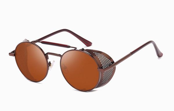 

1pcs summer men's sunglasses cycling sun glasses steampunk glasses women retro color beach sunglasses windshield sunglasses ing, White;black