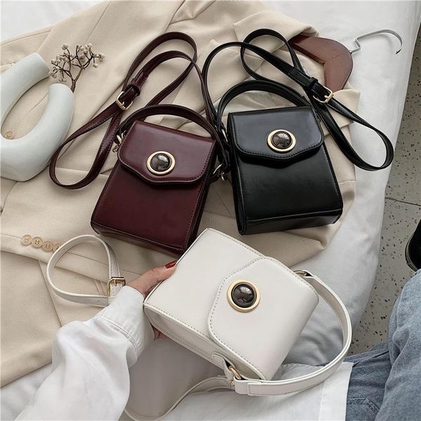 

unusual bag brand original design textured slung mobile phone bag handbag 2020 new mini fashion joker shoulder