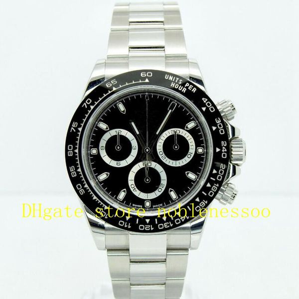 

19 стиль мужской 40 мм стальные керамические черный циферблат автоматические часы 116500ln 116500 116503 116520 хронология нет работы ойстер, Slivery;brown