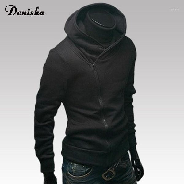 

wholesale- 2016 new men's swreatwear hooded assassin creed casual cotton hooded zipper jackets hip-hop clothing sweatshirts1, Black