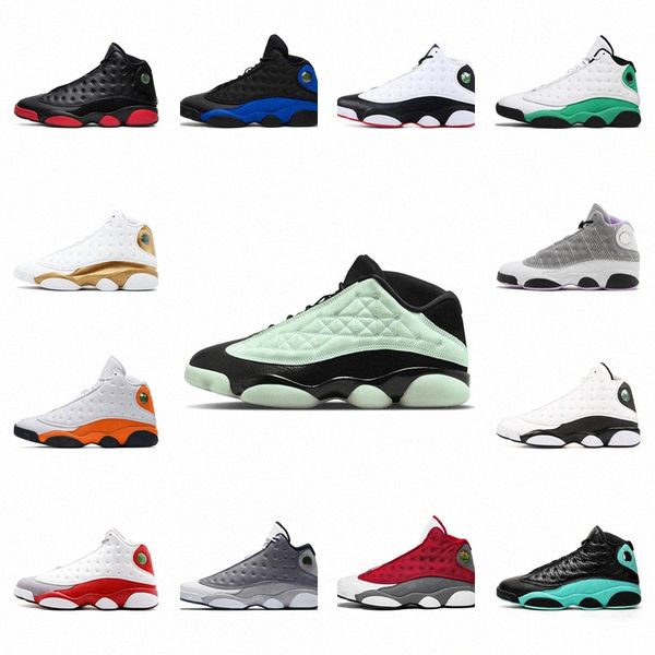 

new basketball shoes 13s men women jumpman 13 houndstooth cat court purple reverse bred obsidian hyper royal low singles day flint mens trai