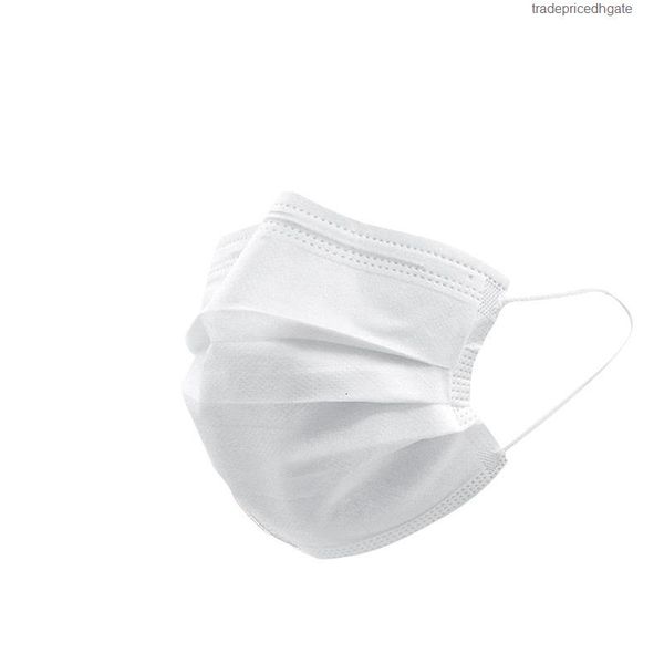 

black stock masks disposable face pink blue in mask with elastic ear loop 3 ply breathable dust air pollution protection pack 4wl5v0k