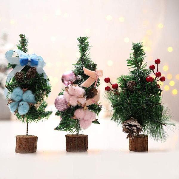 

christmas tree ornamental felt accessories 26cm wood tree