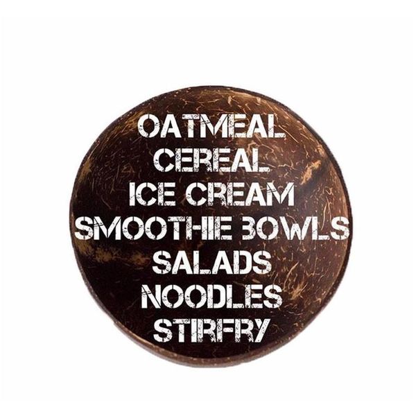 

vintage natural coconut shell bowl candy fruit bowl table storage section coconut bowl ink creative ornament jllujp dhsybaby