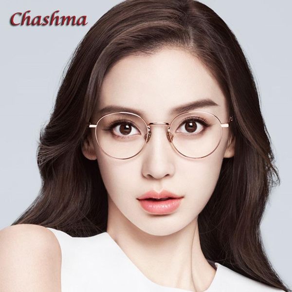 

round titanium light eyeglasses men glasses retro myopic frame optical eyewear for prescription lenses, Black