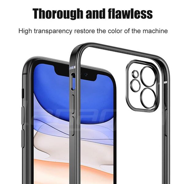 

flanagan 2020 new uxury silicone phone case for iphone 11 pro xs max xr x thin clear cover for iphone 6 6s wmtgpa yyysports