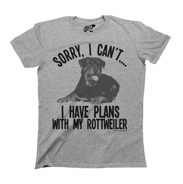 

sorry i cant i have plans with my rottweiler dog t-shirt mens ladies sport hooded sweatshirt hoodie