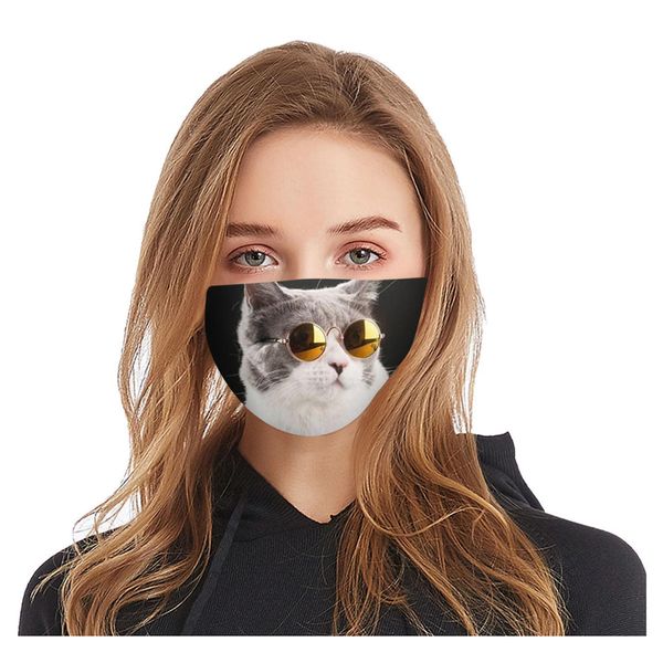 

ветрозащитный хлопчатобумажный рот маска пэт печать взрослого дышащего многоцелевого пылезащитной крышки для лица многоцелевая маска для лиц