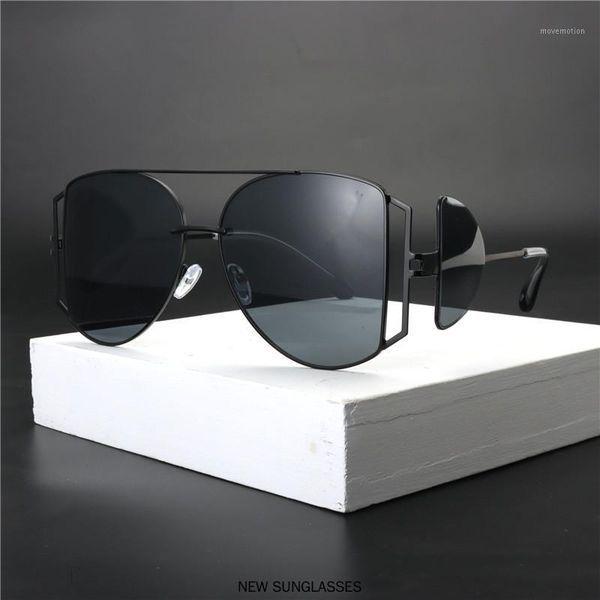 

oversized men square driving sunglasses women brand designer clear lens glasses female fashion sunglass uv400 fml1, White;black