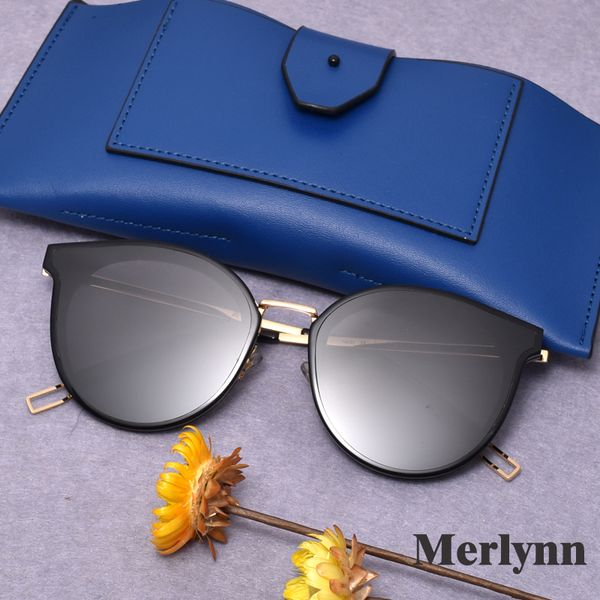 

new fashion retro round vintage sunglasses gentle merlynn men women character style original, White;black