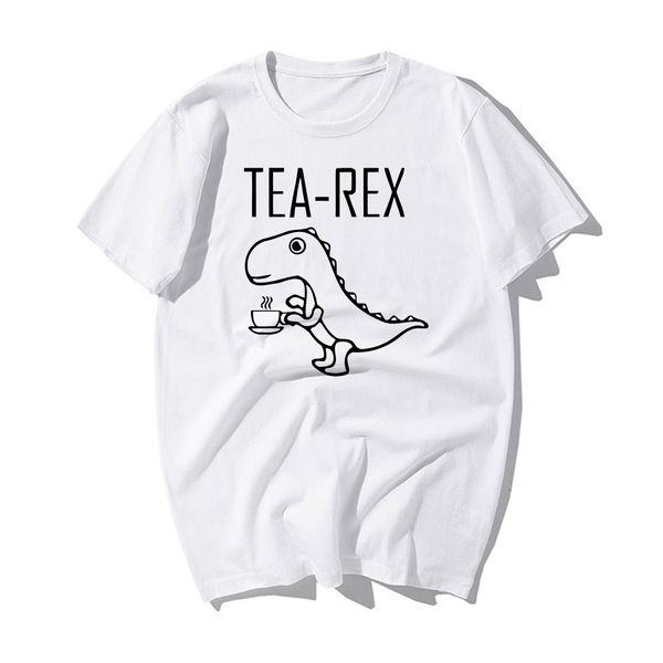 

tea rex mens funny joke pun jurassic dinosaur drink coffee short sleeve novelty gift summer camisetas hooded sweatshirt hoodie men t shirt