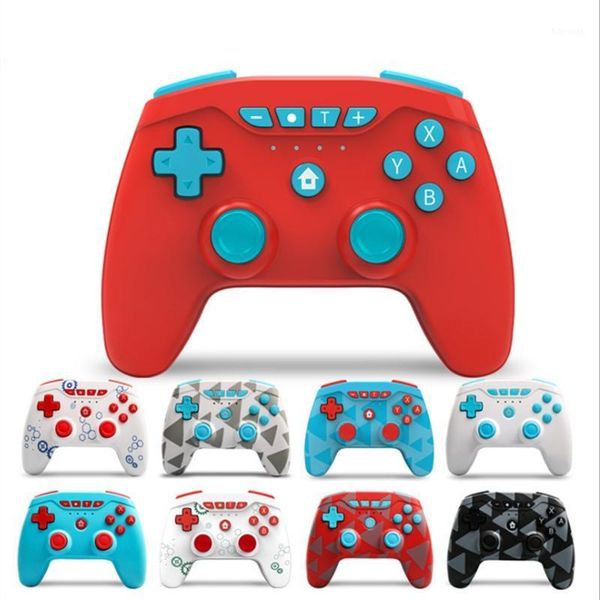 

2020 wireless bluetooth dual motor vibration gyroscope function gamepad controller joystick for switch1