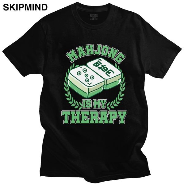 

mahjong is my therapy stylish short sleeved chinese culture and entertainment game mah jong sport hooded sweatshirt hoodie t shirt