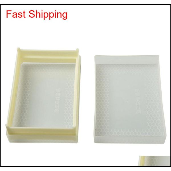 

500g comb honey cassette container, 500g capacity combhoney boxes, plastic containers for comb honey, ho qylonc ppshop01