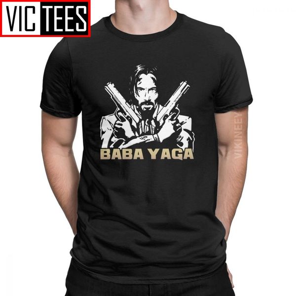 

novelty john wick baba yaga tshirt men crew neck cotton t shirt new arrival clothes oversized for male sport hooded sweatshirt hoodie