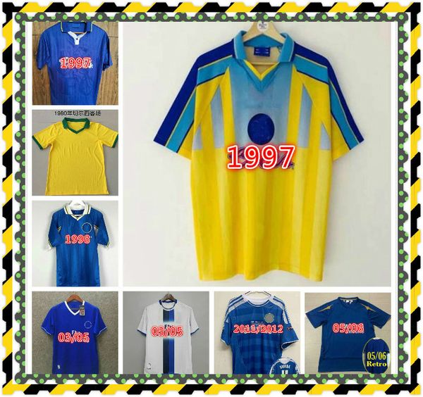 

05 06 2011 retro lampard torres drogba soccer jersey 11 12 final terry david luiz football shirts camiseta shevchenko hasselbaink, Black;yellow