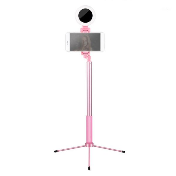 

1.7-meter live streaming selfie-portrait stand kit with selfie stick integrated phone holder fill light + tripod for smartphones1