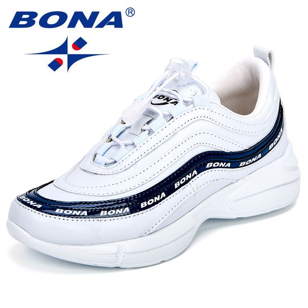 

bona new arrival popular style children sneakers synthetic mixed color girls leisure elastic band boys casual shoes light, Black;red