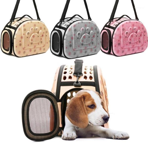 

dog car seat covers pet bag outdoor portable breathable shoulder handbag backpack foldable travel cat and dog1