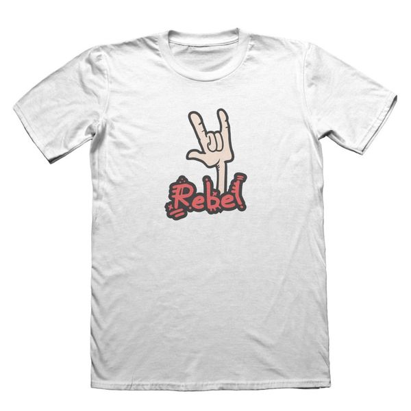 

summer o-neck tee shirt rock hand t-shirt - funny men's gift t-shirt sport hooded sweatshirt hoodie