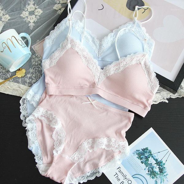 

2018 new cotton maetrial small girl bra lingerie set 0061, Red;black