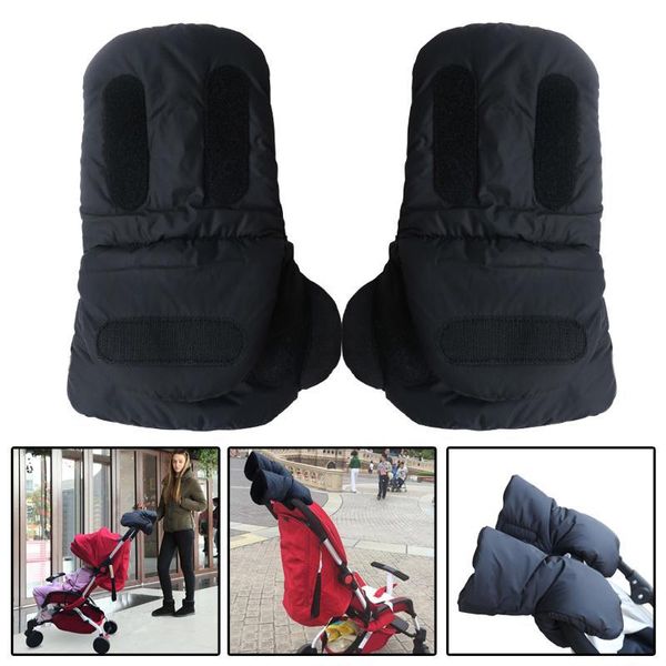 

stroller parts & accessories mummy gloves pushchair hand muff pram accessory baby buggy clutch on a cart warm winter fleece glove