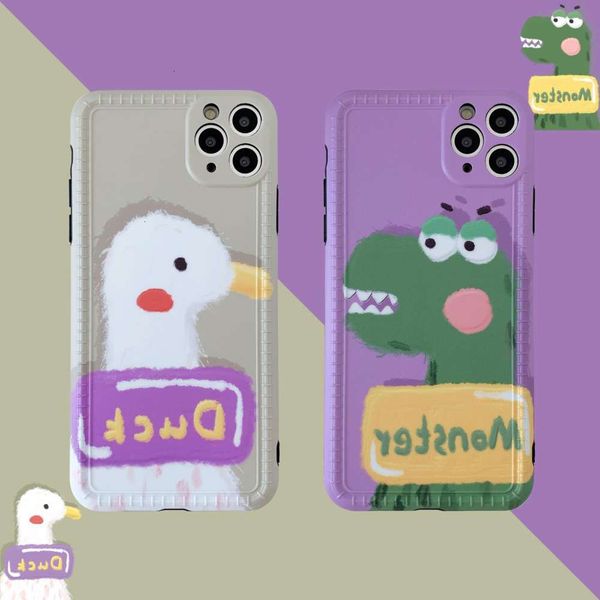 

qa4chaopai dinosaur imd is suitable for 12promax mobile phone case and vip 11 fine hole protective casehylk
