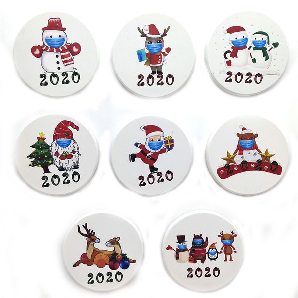 

christmas ceramic fridge magnet cartoon cute snowman refrigerator magnetic stickers p magnetic sticker xmas decoration gifts